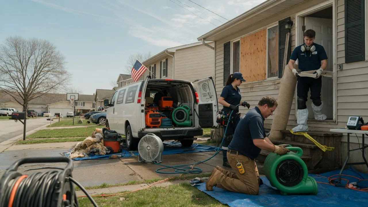 Water Damage Restoration in Mcconnelsville, OH near me